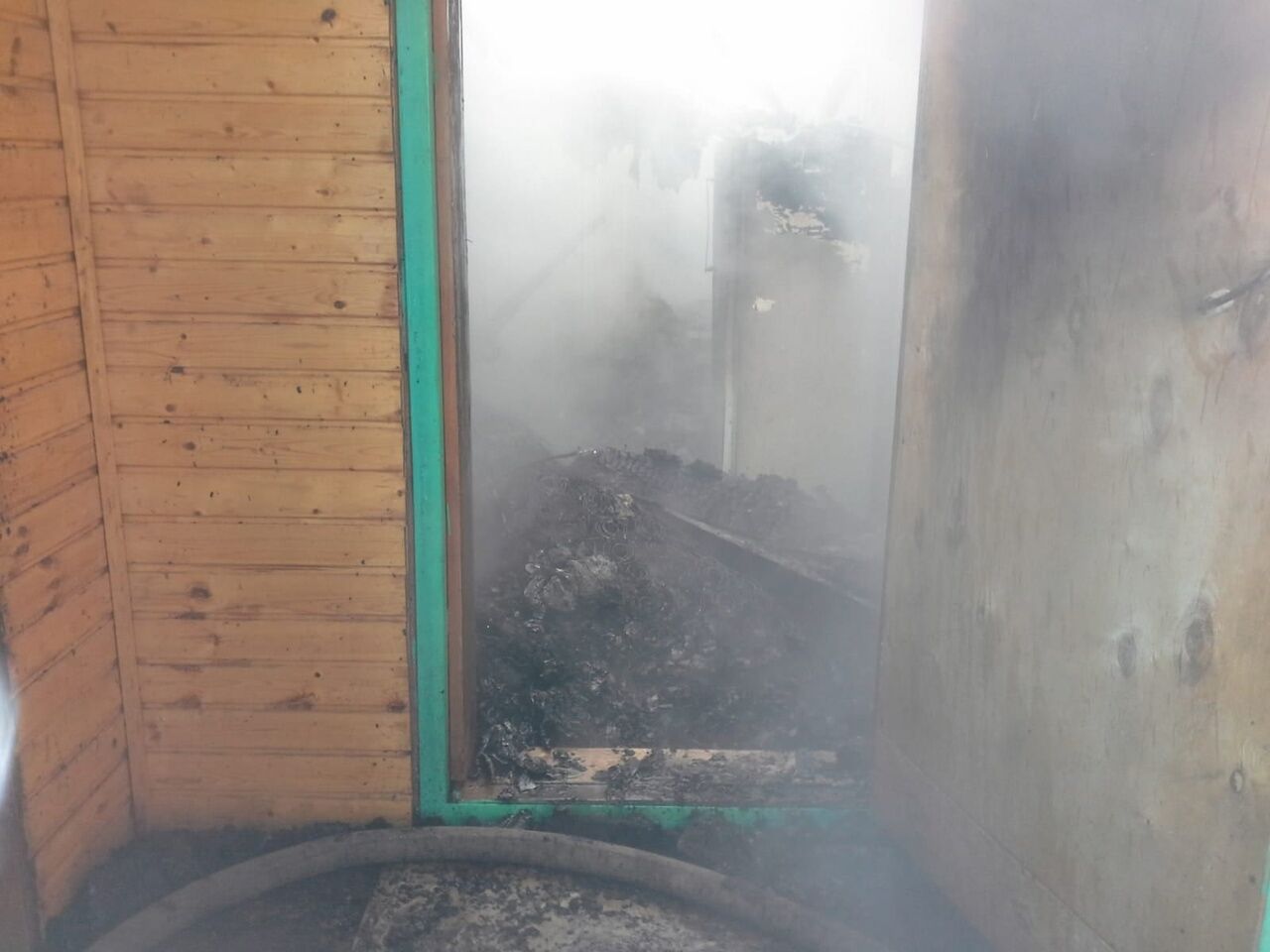 В селе Зай Чишма Альметьевского района произошел пожар в доме