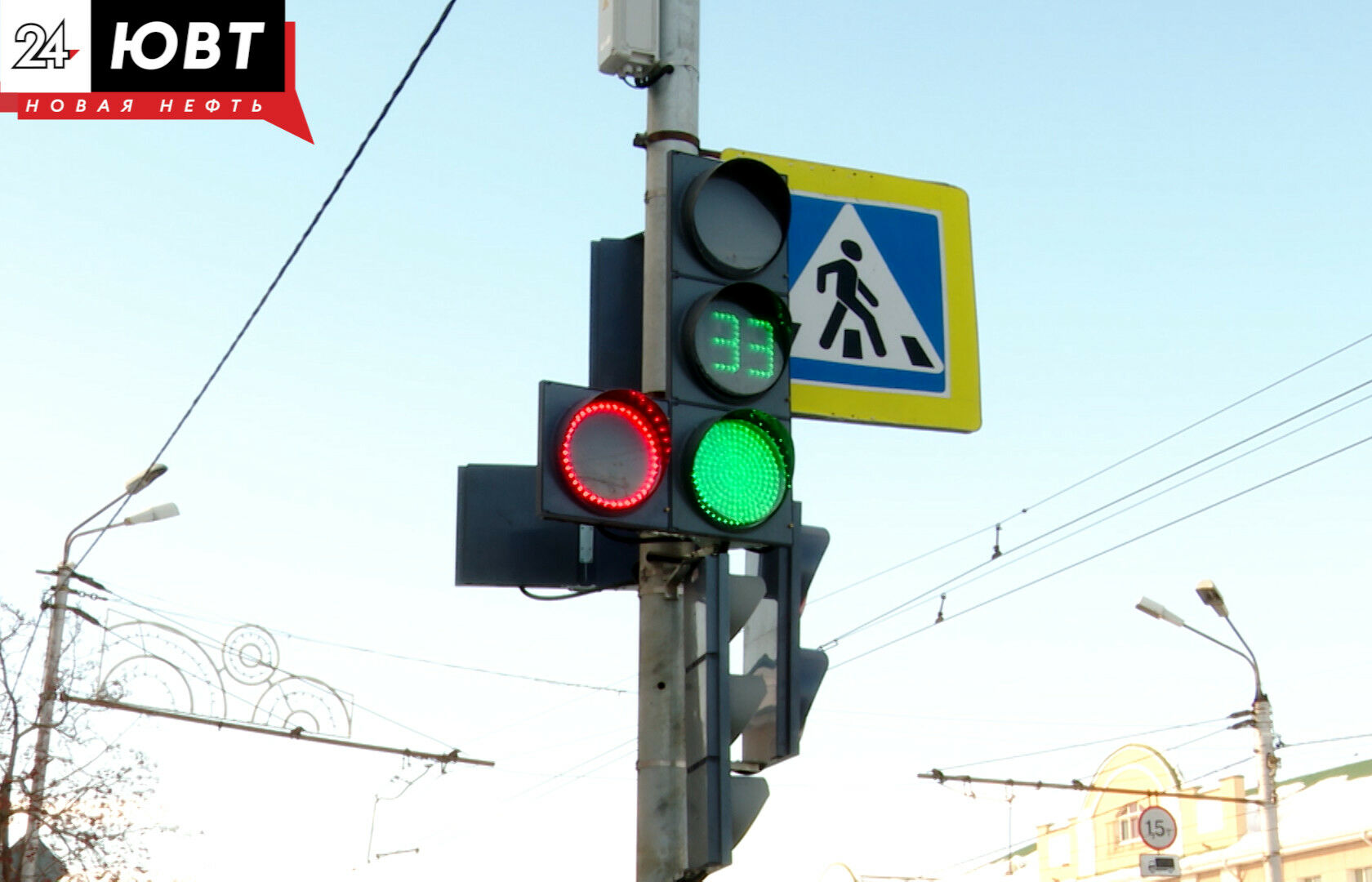 Власти Альметьевска об умных светофорах: «На данный момент у камер задача только подсчет трафика»