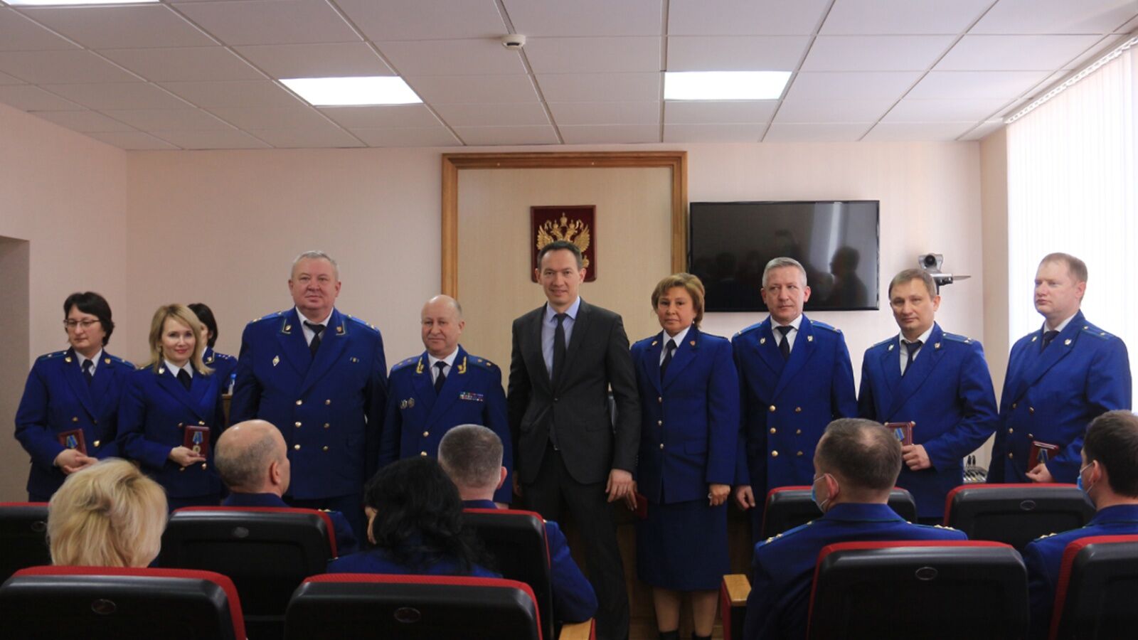 В Альметьевске состоялось награждение сотрудников прокуратуры