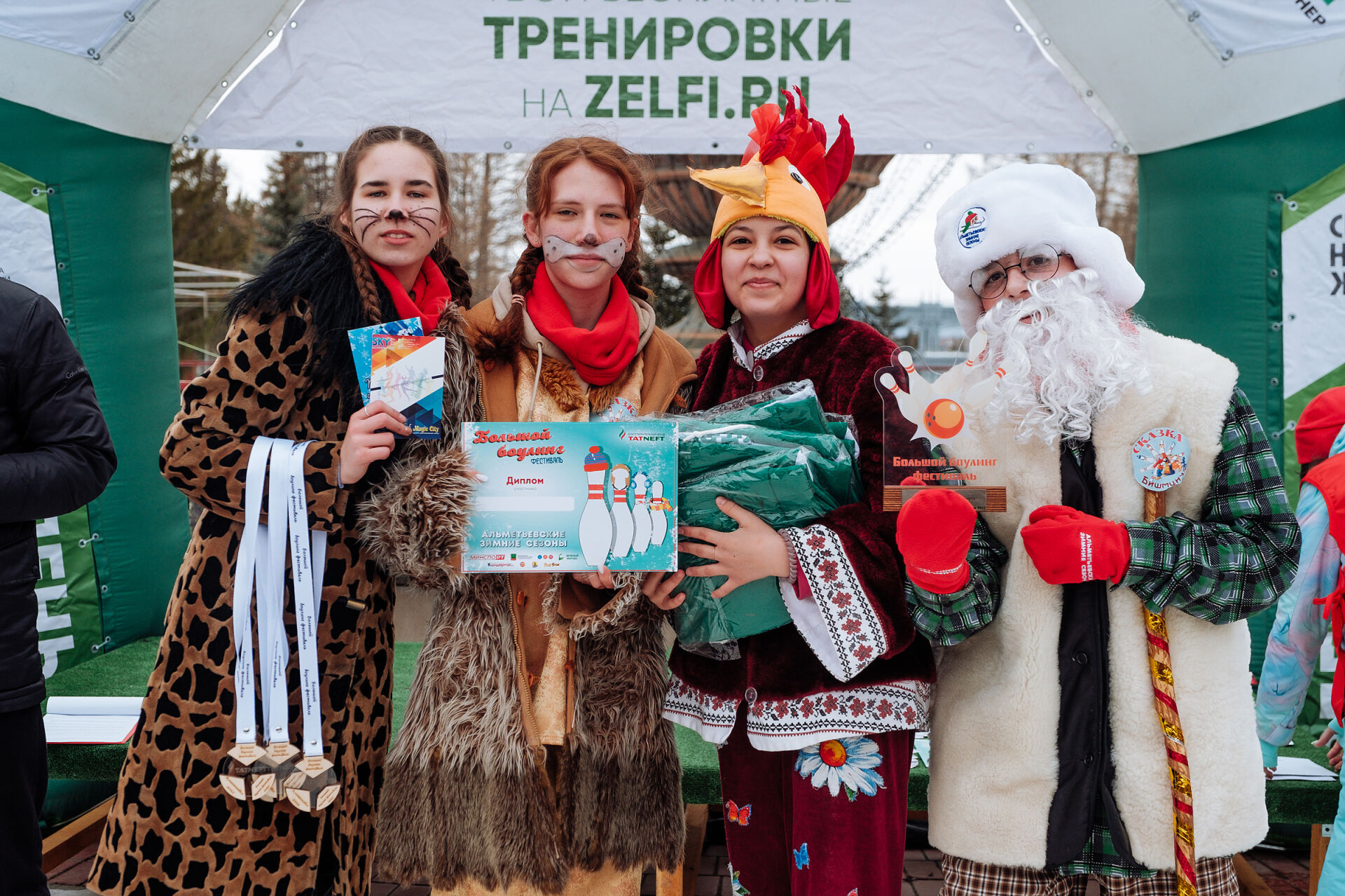 В Альметьевске прошел фестиваль «Большой боулинг»