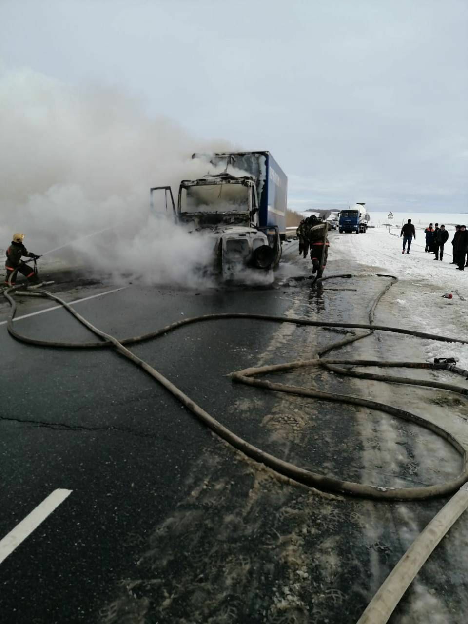 В Чистопольском районе в ДТП погибли водитель и пятеро пассажиров «Лады Ларгус»