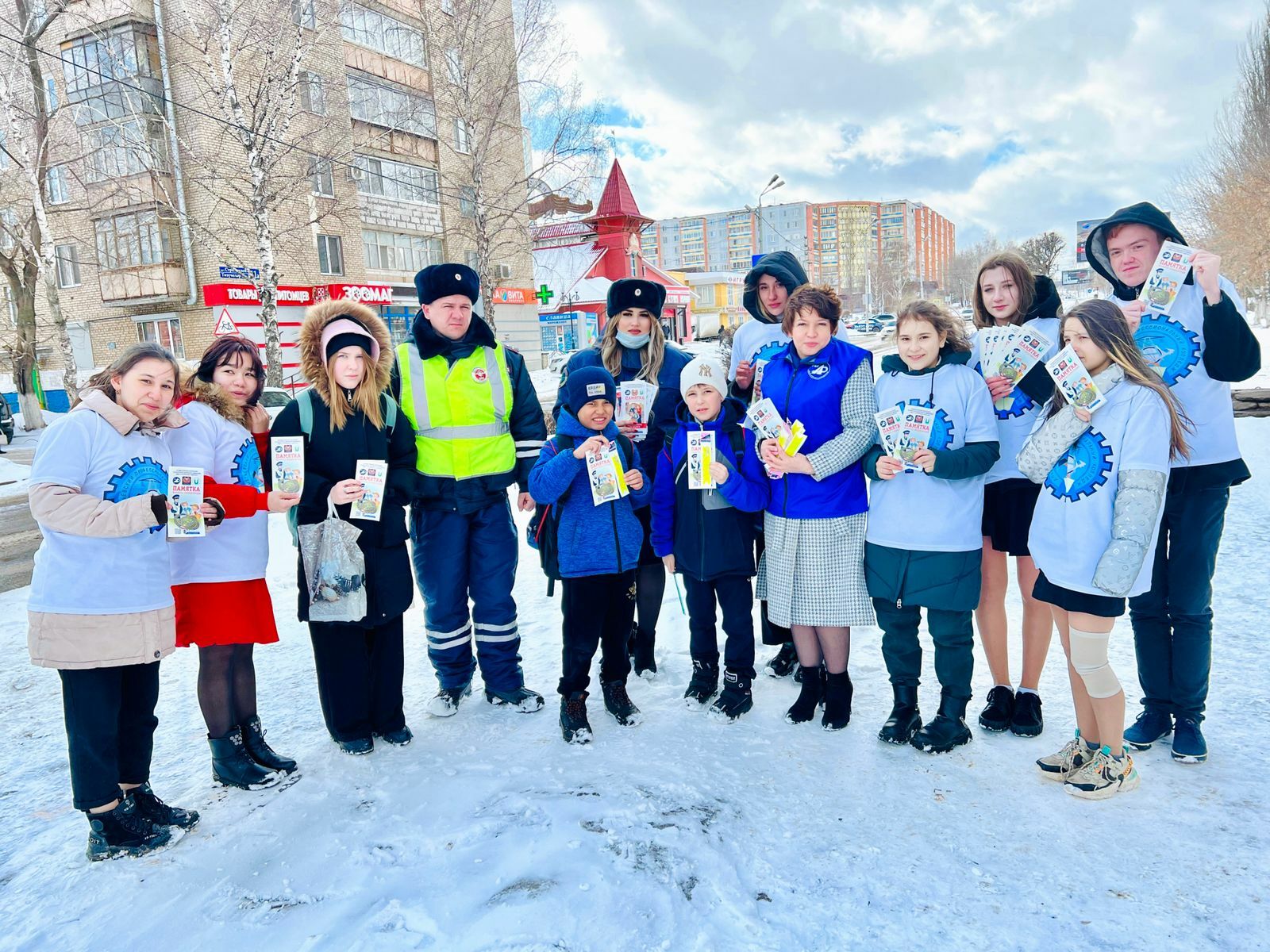 В Альметьевске прошла акция «Безопасный переход»