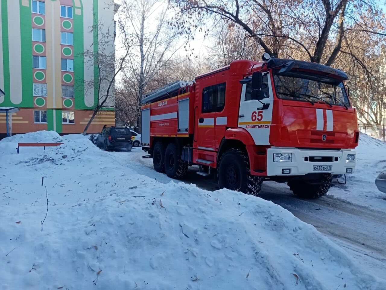 В Альметьевске в результате пожара в жилом доме погибла женщина