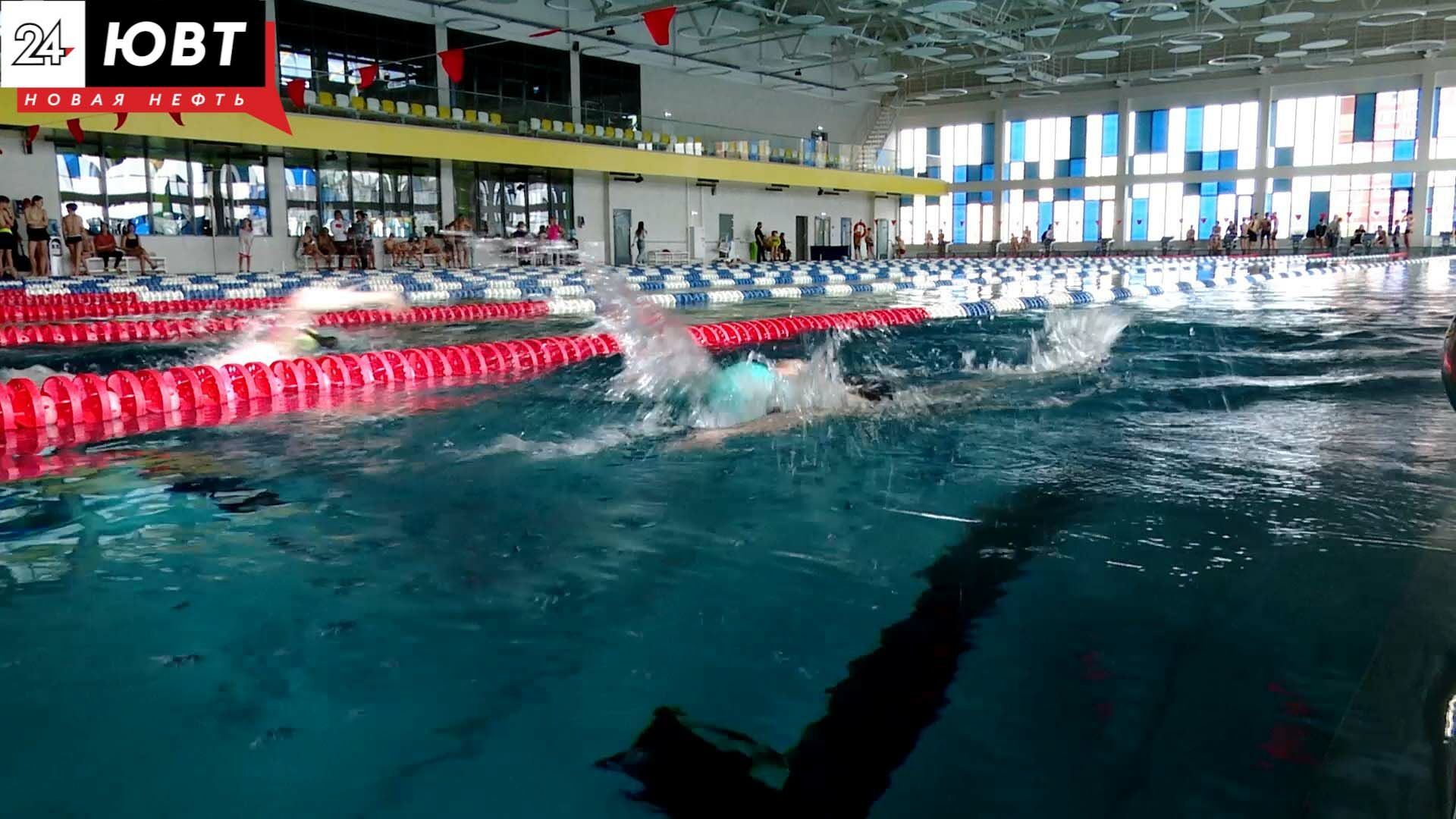 Из спортзала в бассейн: спартакиада школьников Альметьевского района продолжилась в спорткомплексе «Мирас»