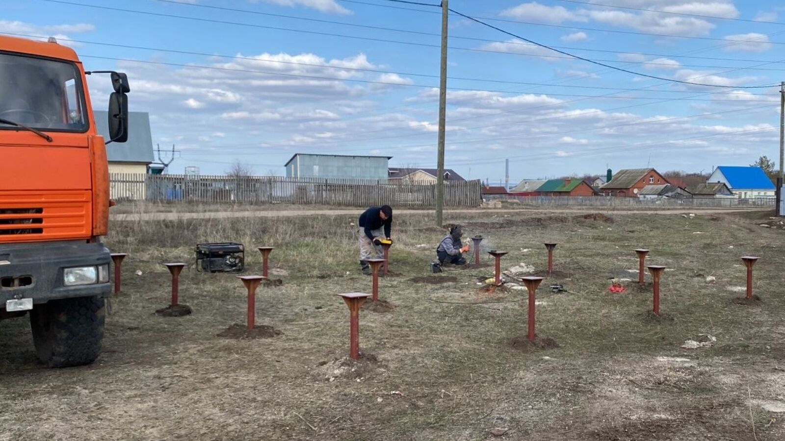 В Ютазинском районе по нацпроекту «Здравоохранение» началось строительство ФАПа