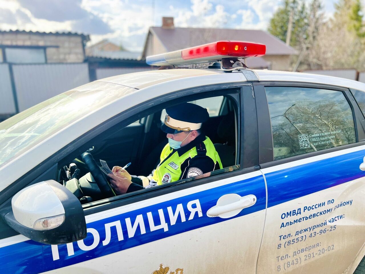 В Альметьевске во время «Тоннеля» автоинспекторы выявили 13 нарушений