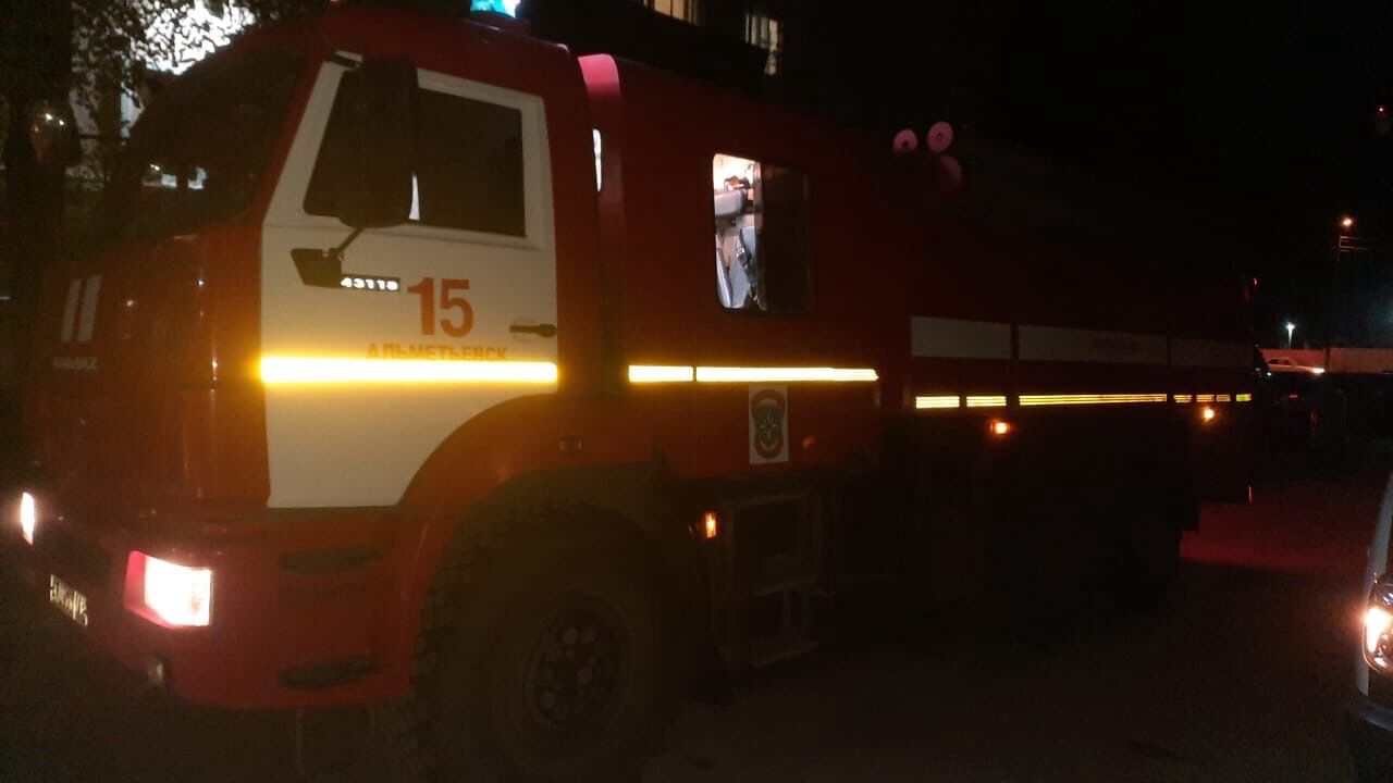 В Альметьевске в квартире жилого дома произошел пожар