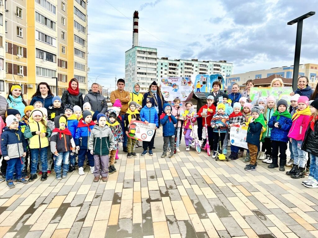 В Альметьевске прошел мастер-класс по безопасной езде на велосипедах и самокатах