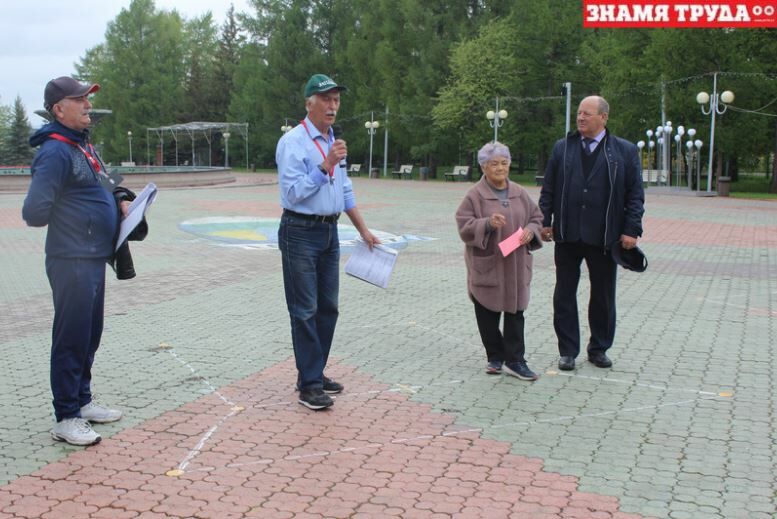 В Альметьевске прошел турнир по игре в городки в рамках XII спартакиады пенсионеров