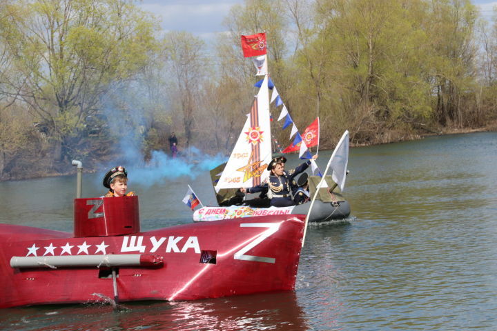 В Ютазинском районе прошел конкурс-фестиваль «Парад лодок»