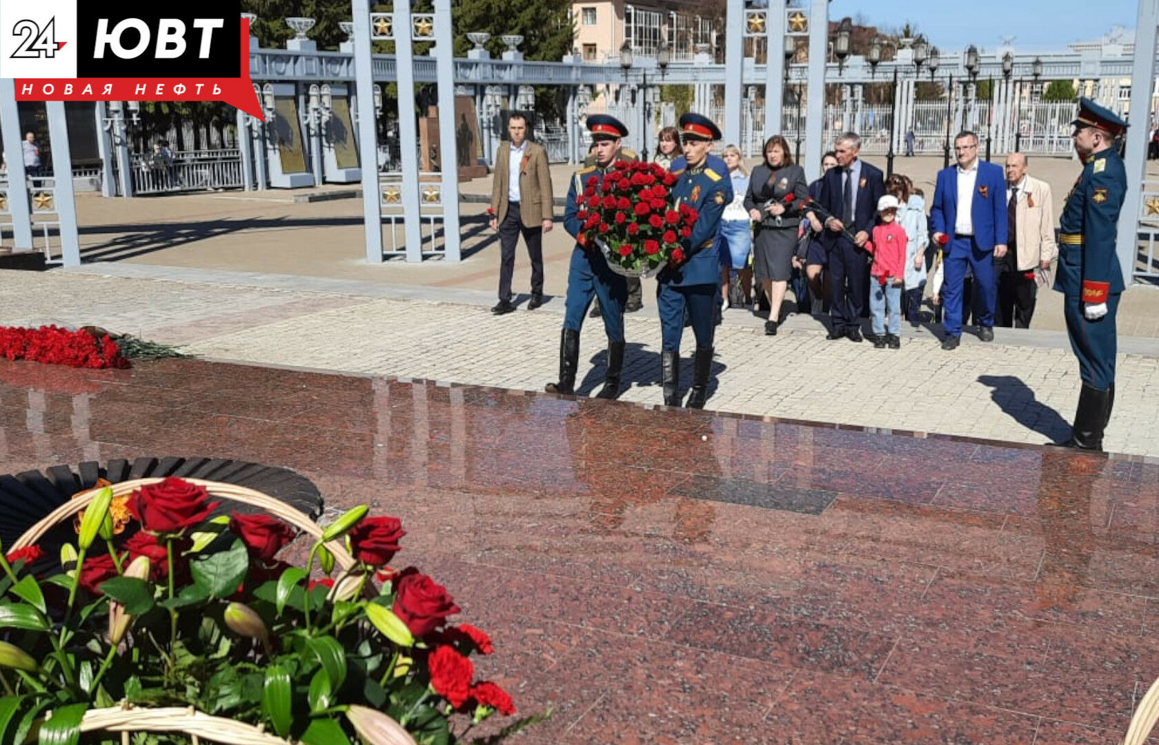 Альметьевск празднует 77-ю годовщину Великой Победы