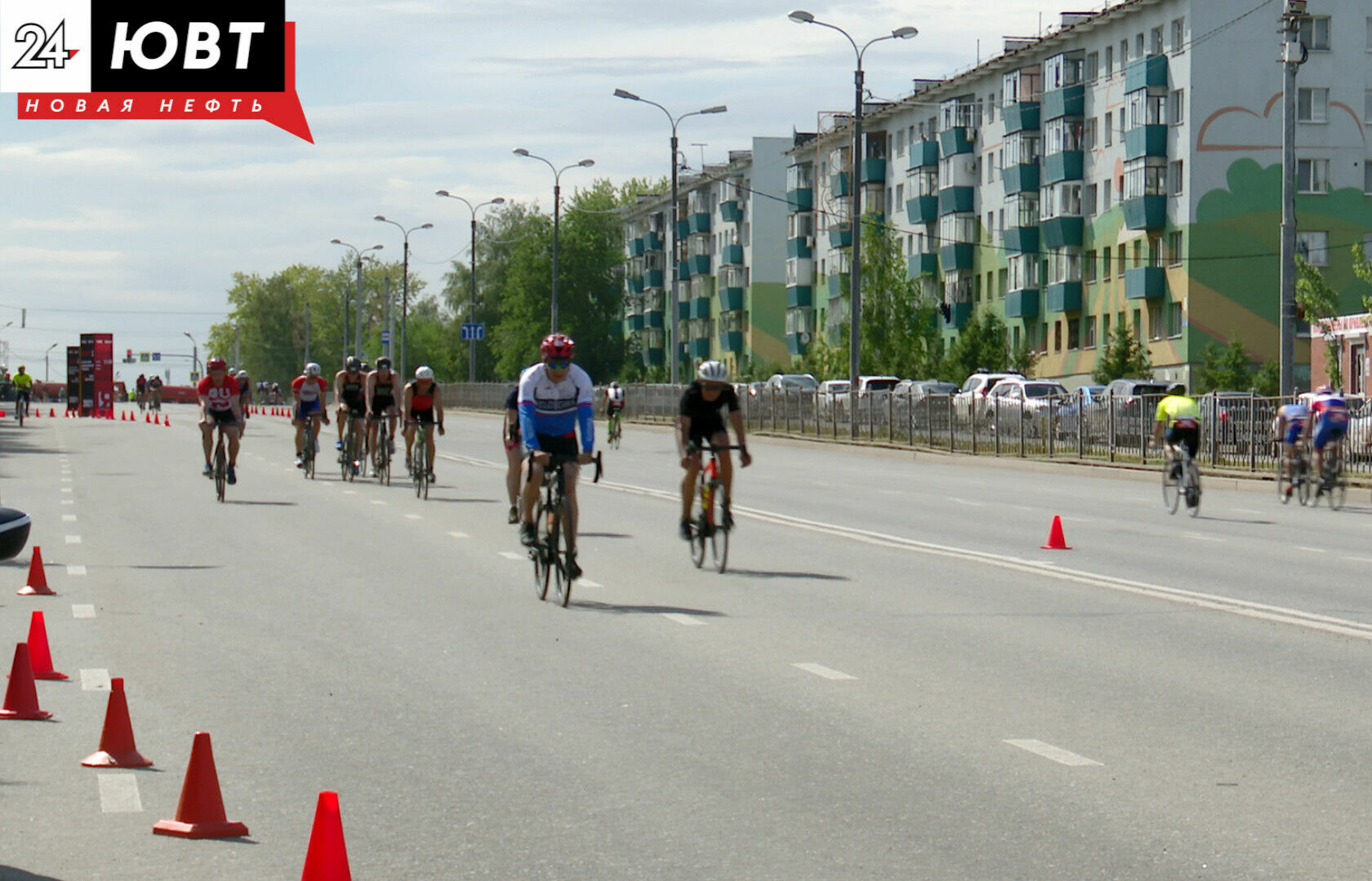 В Альметьевске прошли шоссейные велогонки Tatneft Tour de Tatarstan