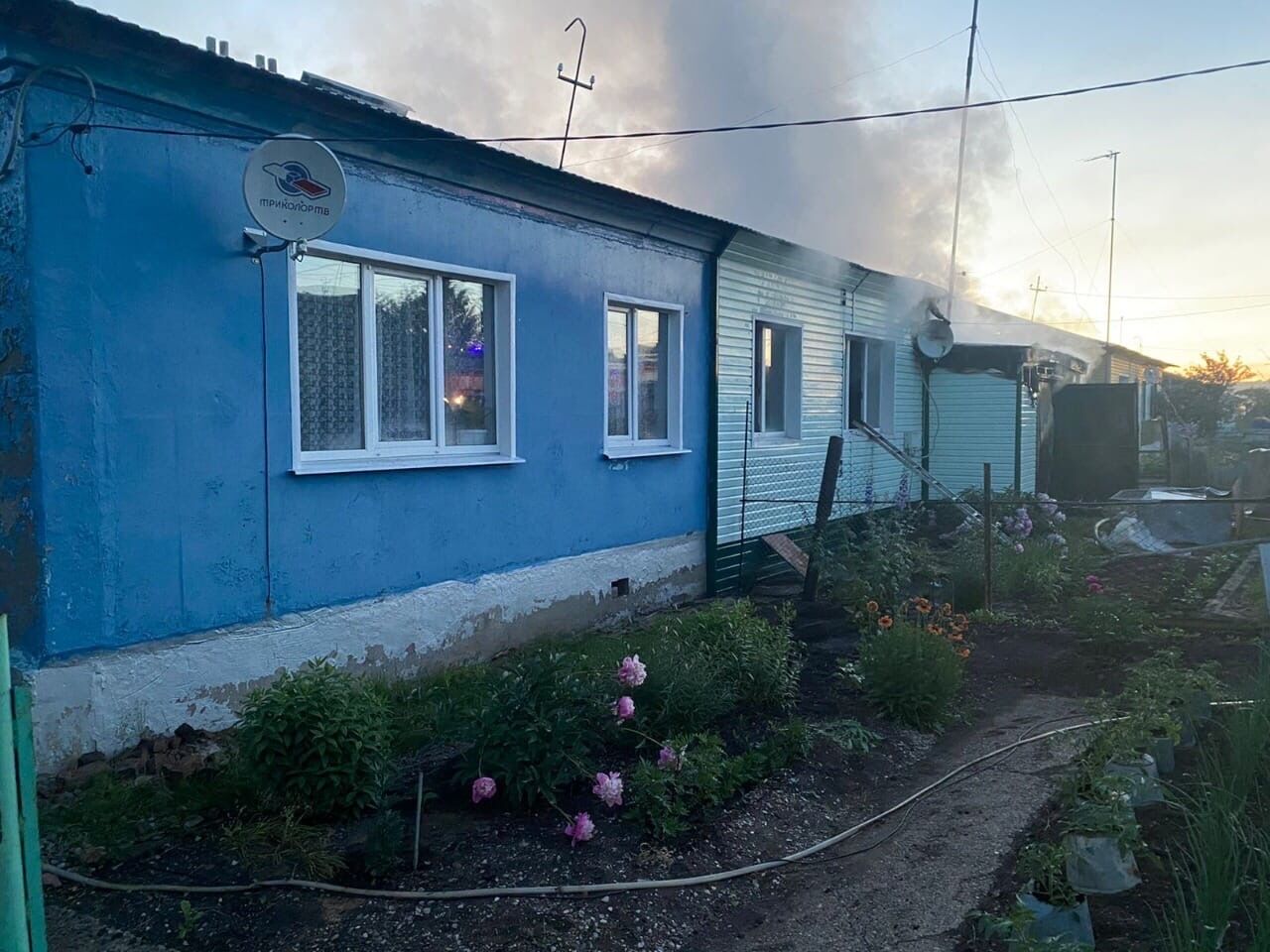 В Альметьевском районе произошел пожар в жилом доме&nbsp;