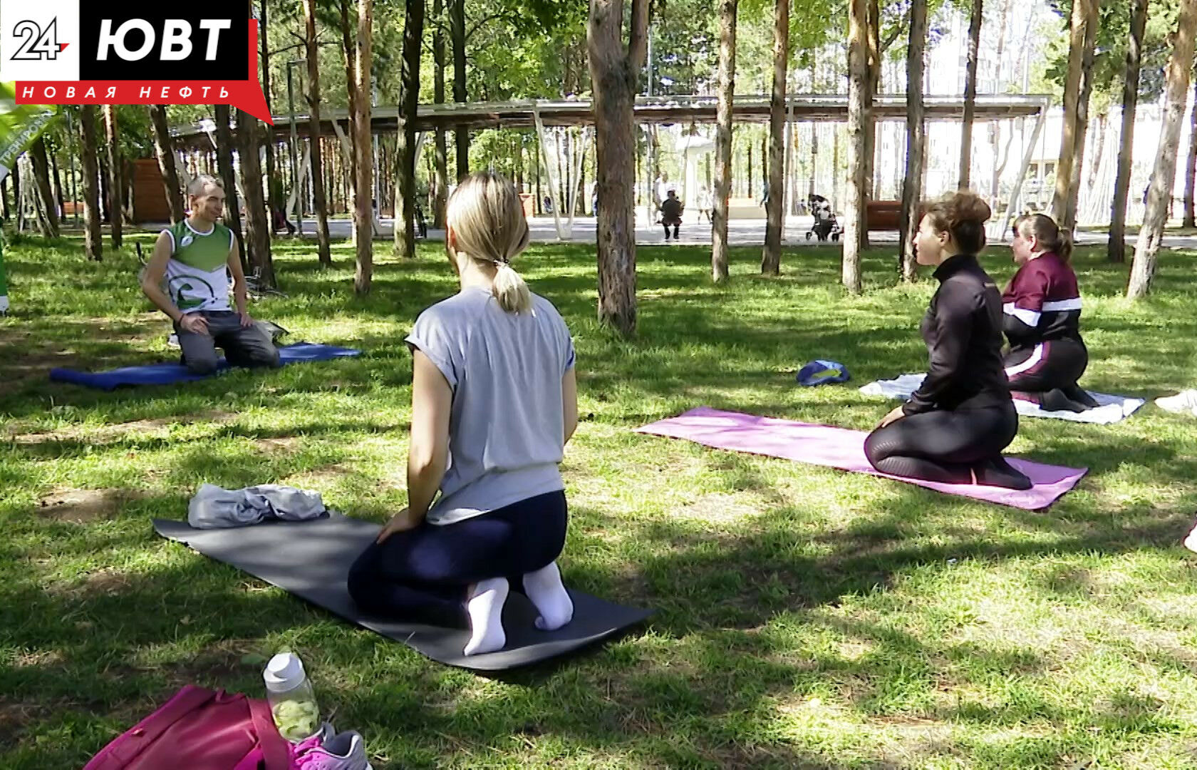 В парках Альметьевска проведут бесплатные утренние медитации