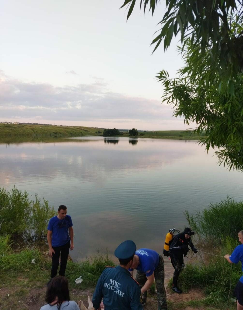 В Бугульминском районе на реке Казачка утонул мужчина