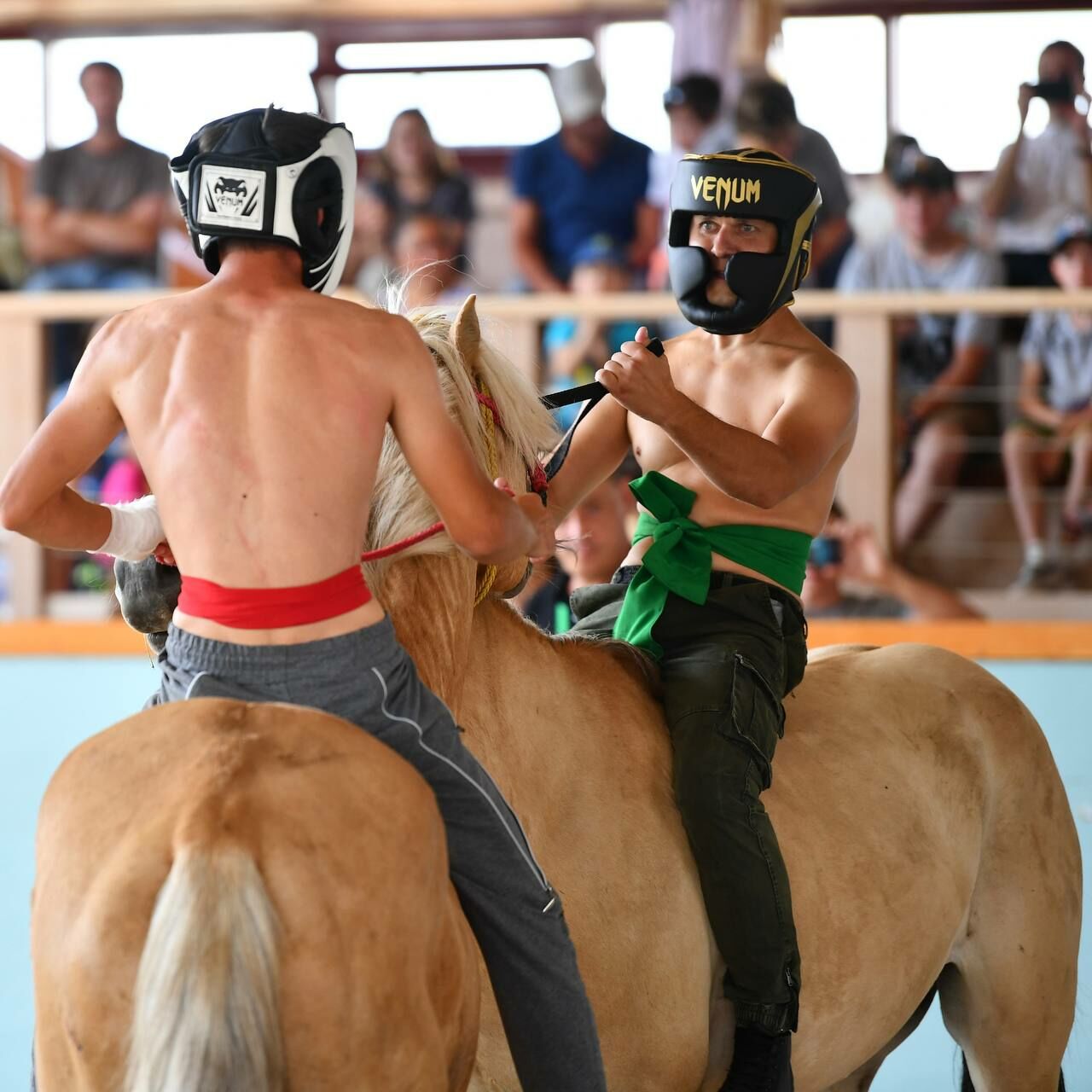 Впервые в конноспортивной школе «Актюба» прошел чемпионат Татарстана по корэш на лошадях