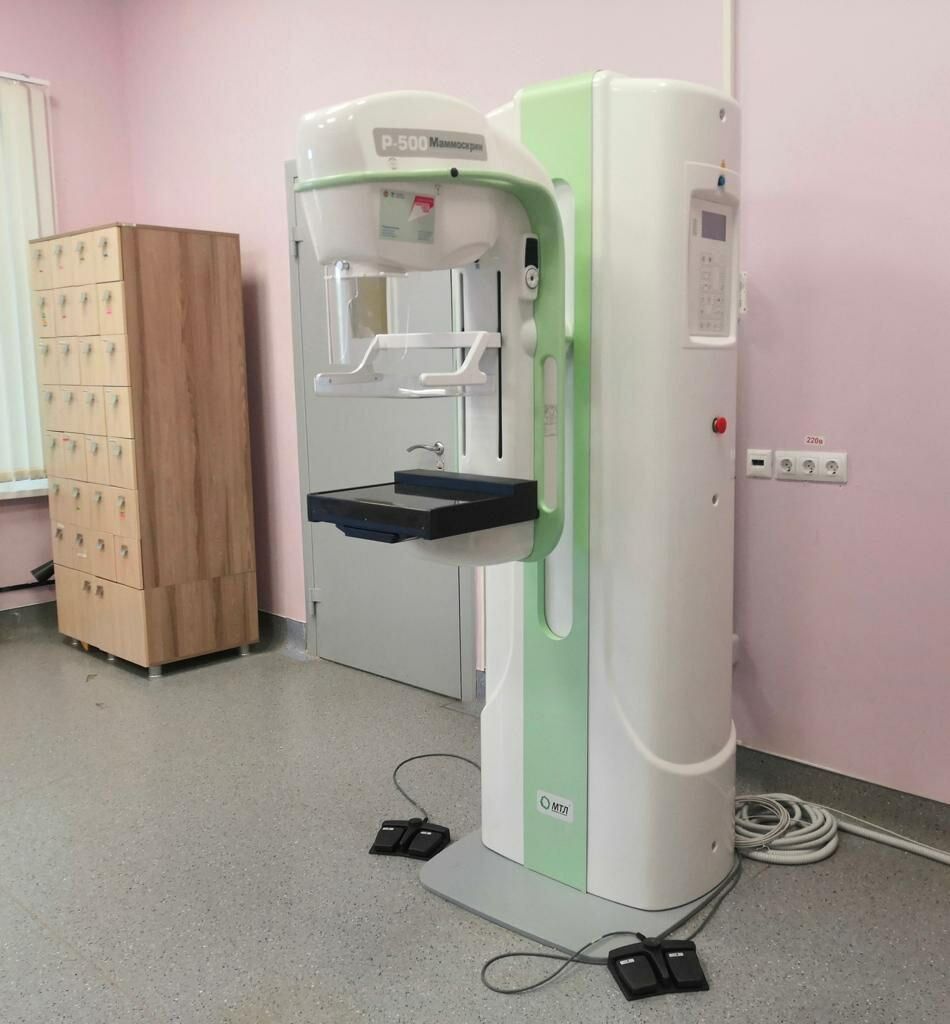 Для жителей Альметьевского района закуплен новый цифровой маммограф