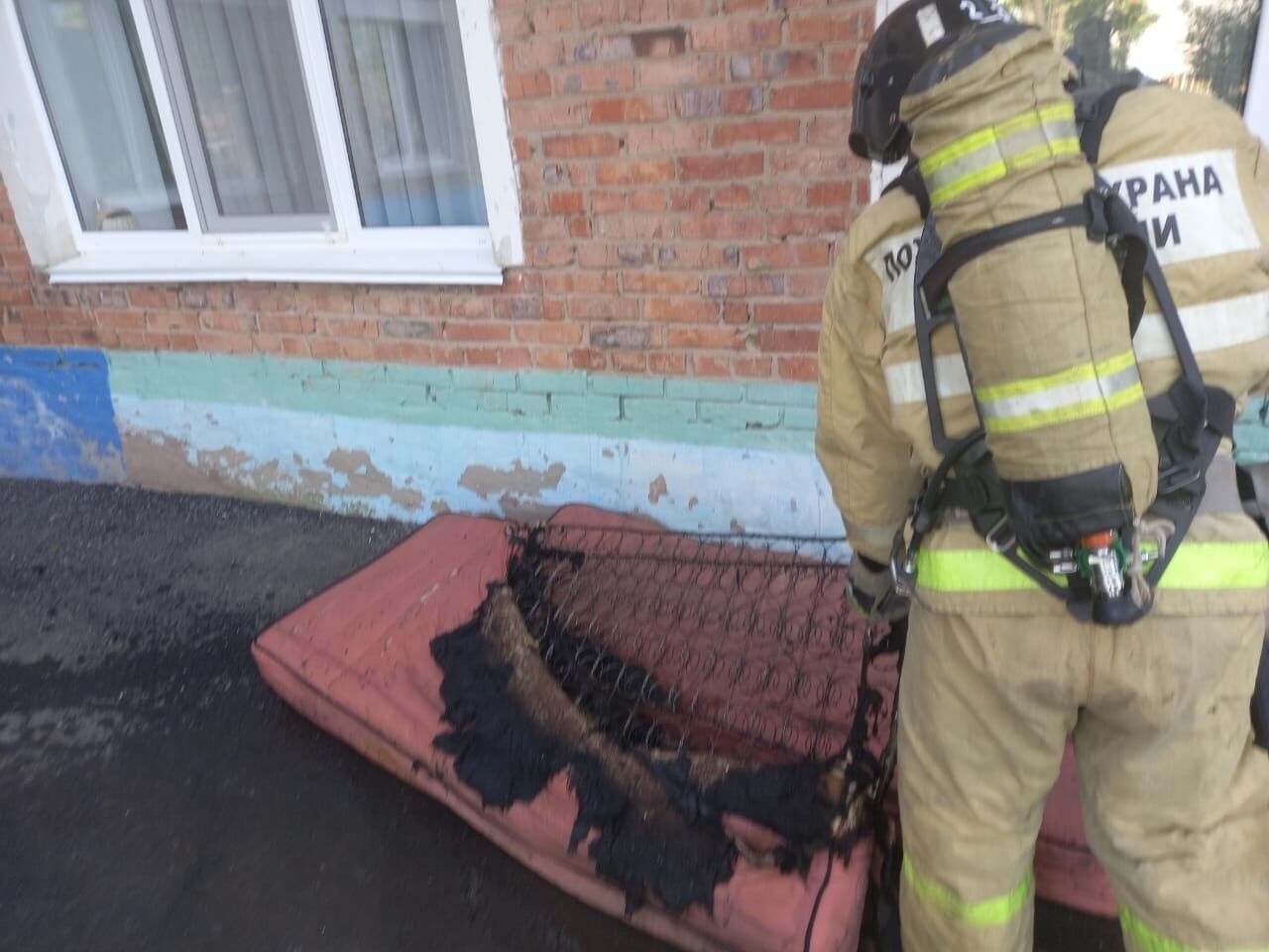В Альметьевском районе произошел пожар в квартире
