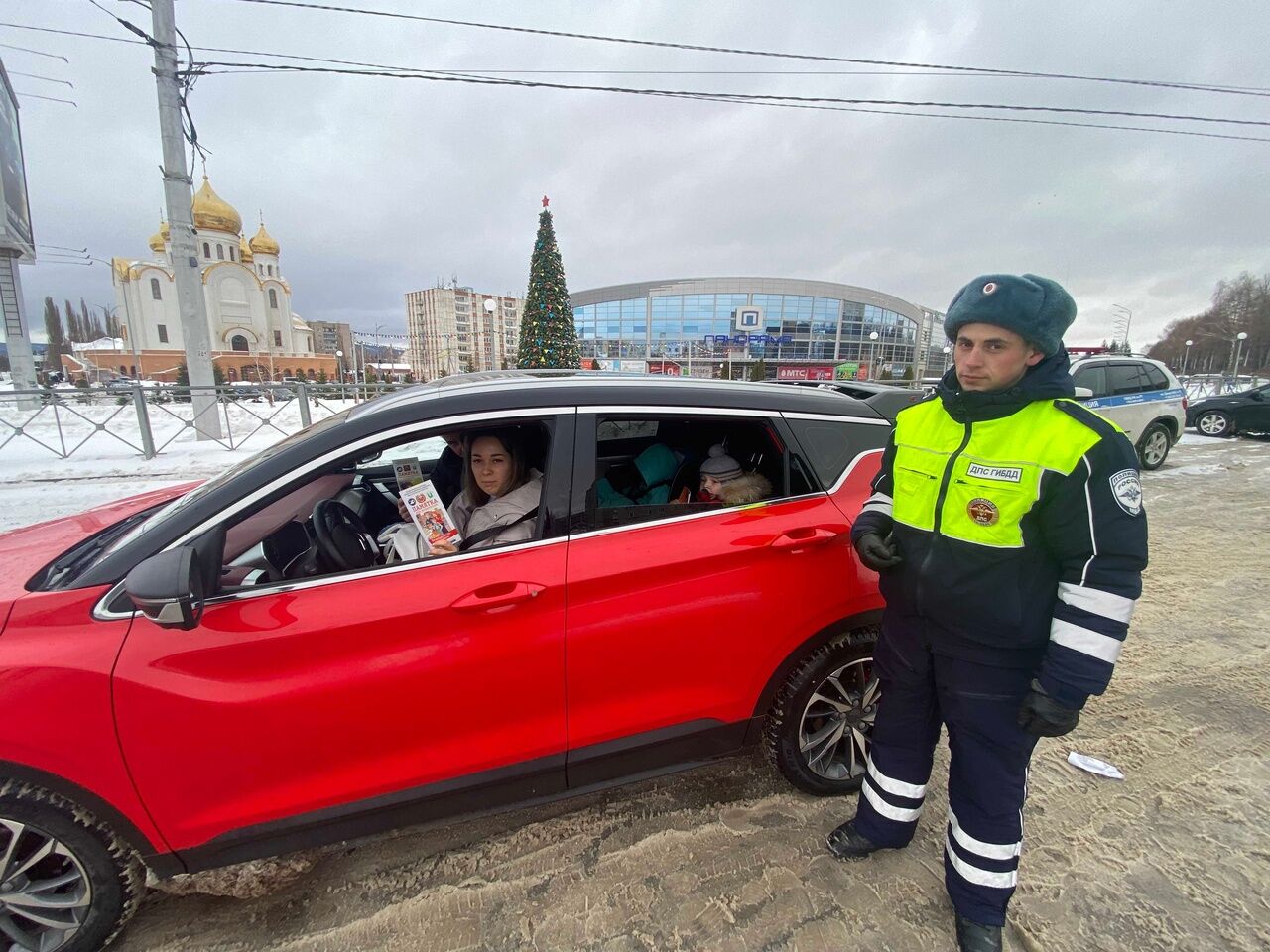 В Альметьевске прошла акция «Ребёнок-главный пассажир»