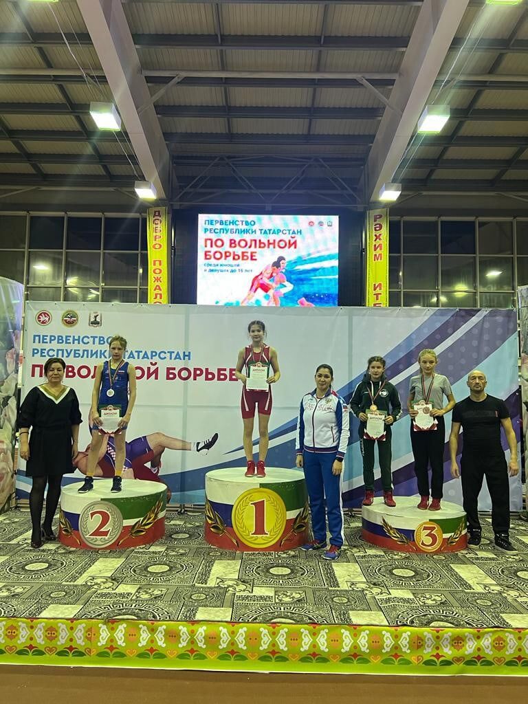 Спортсменки из Альметьевска заняли призовые места в Первенстве Республики Татарстан