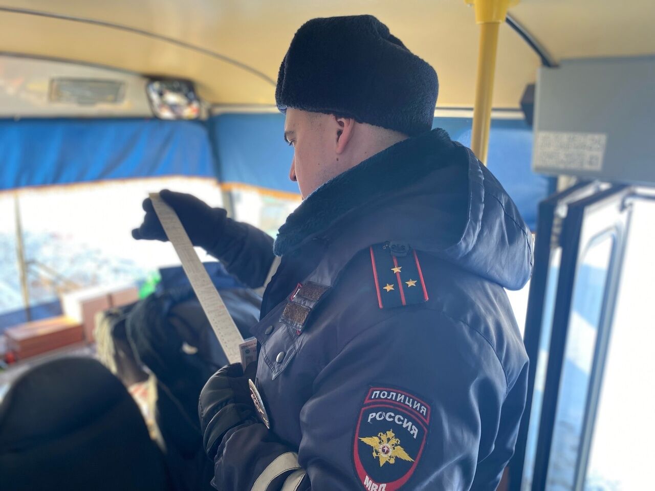 В Альметьевске во время рейда по автобусам выявили 2 нарушения ПДД