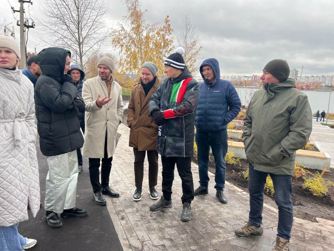 В Альметьевске благоустроили территорию Городского озера