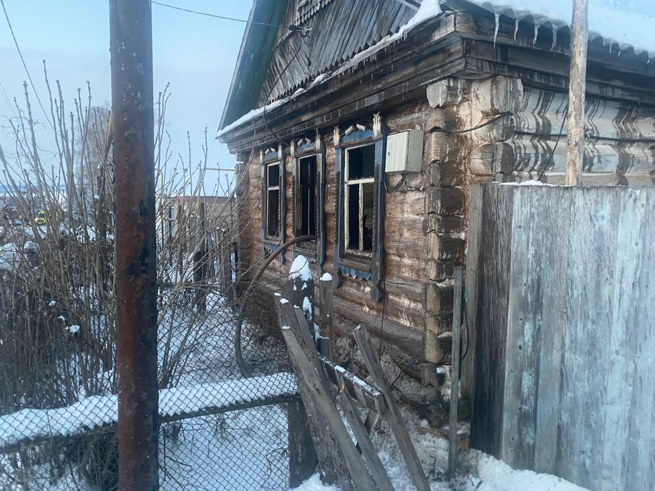 В деревне Нолинка Альметьевского района произошел пожар