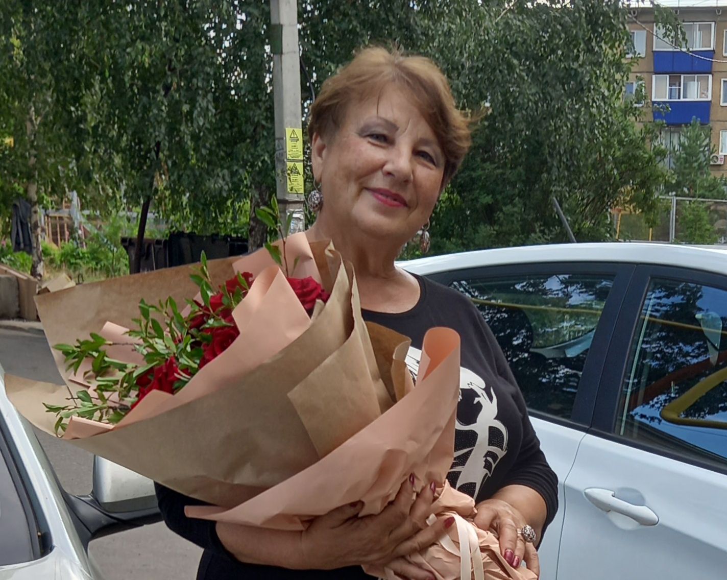Хормейстер ДК «Нефтьче» Галина Бибанина встретила 70-й день рождения
