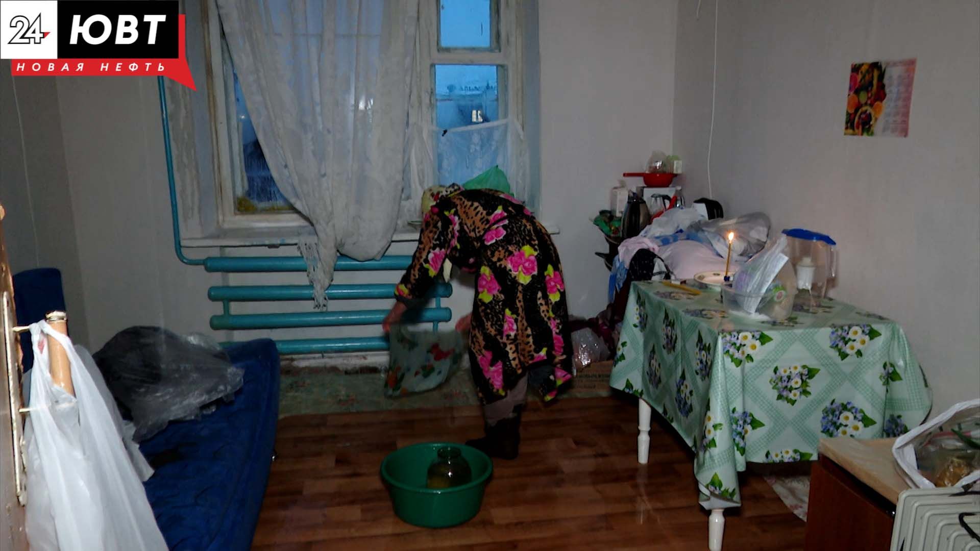В Альметьевске затопило дом после перезапуска отопления