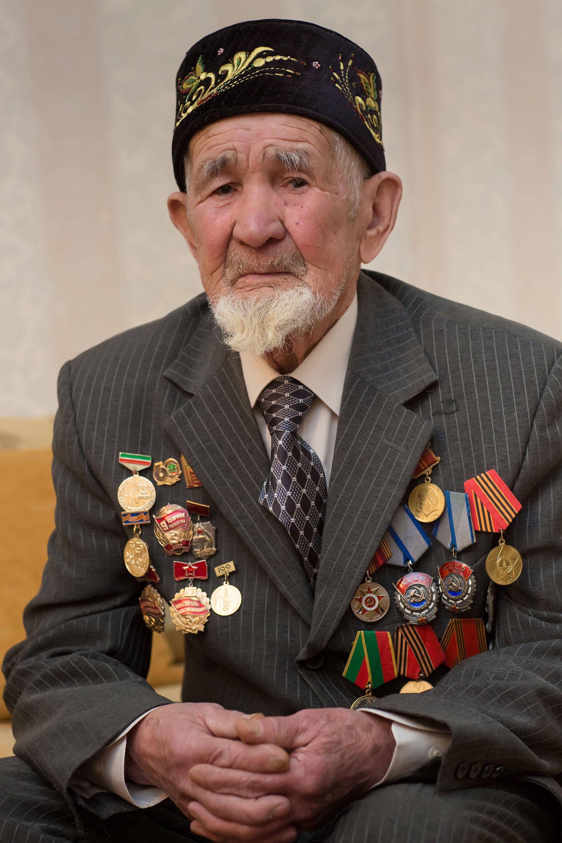 Легенде «Альметьевнефти» Сахипзяну Фарутдинову исполнилось 95 лет