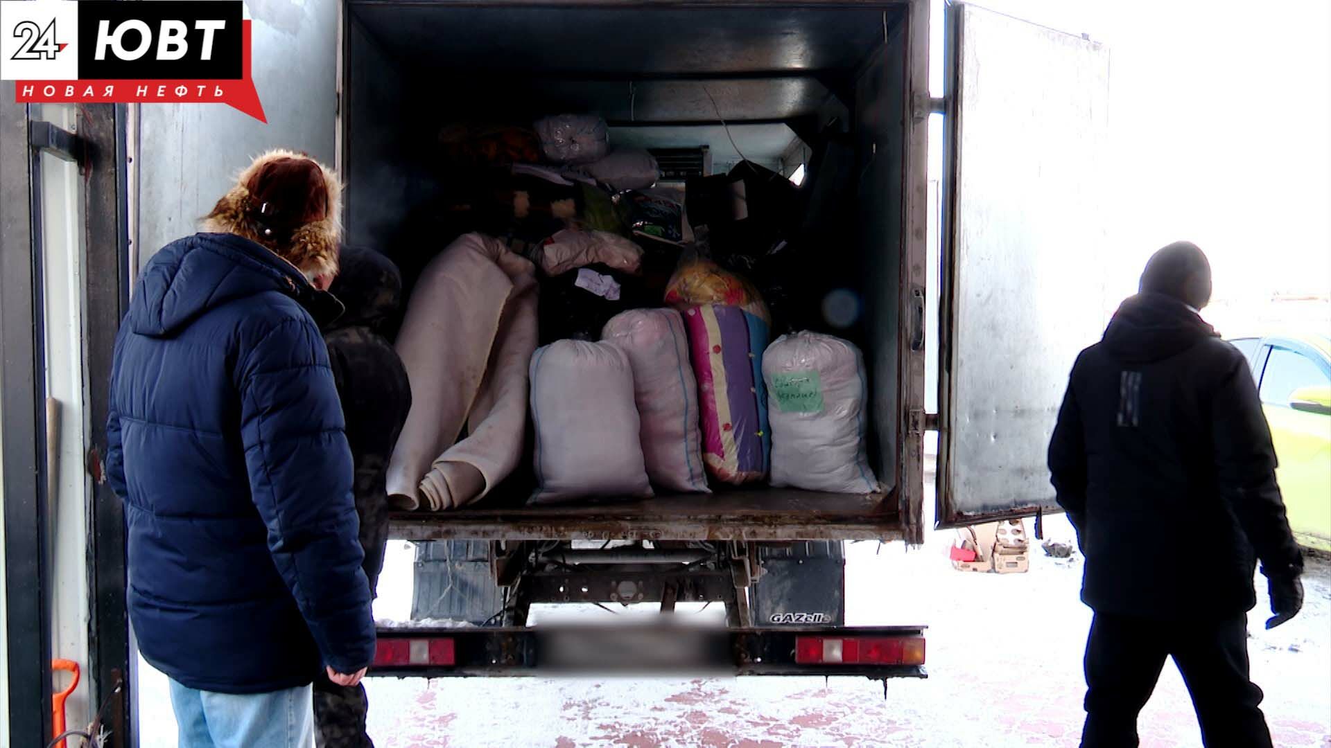 Волонтёры Альметьевска отправили гуманитарную помощь жителям ЛДНР