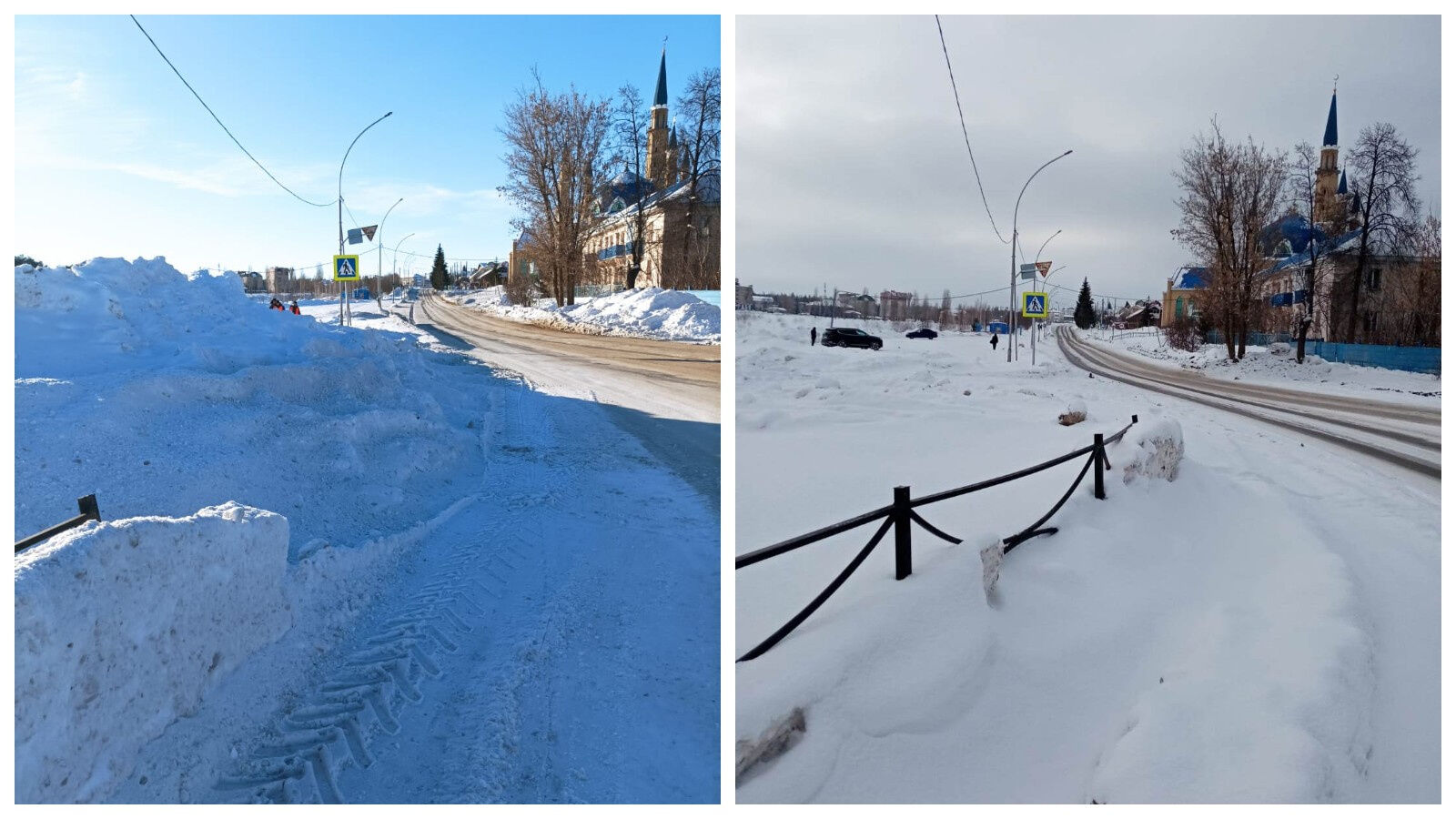 В Лениногорске ликвидировали снежную свалку