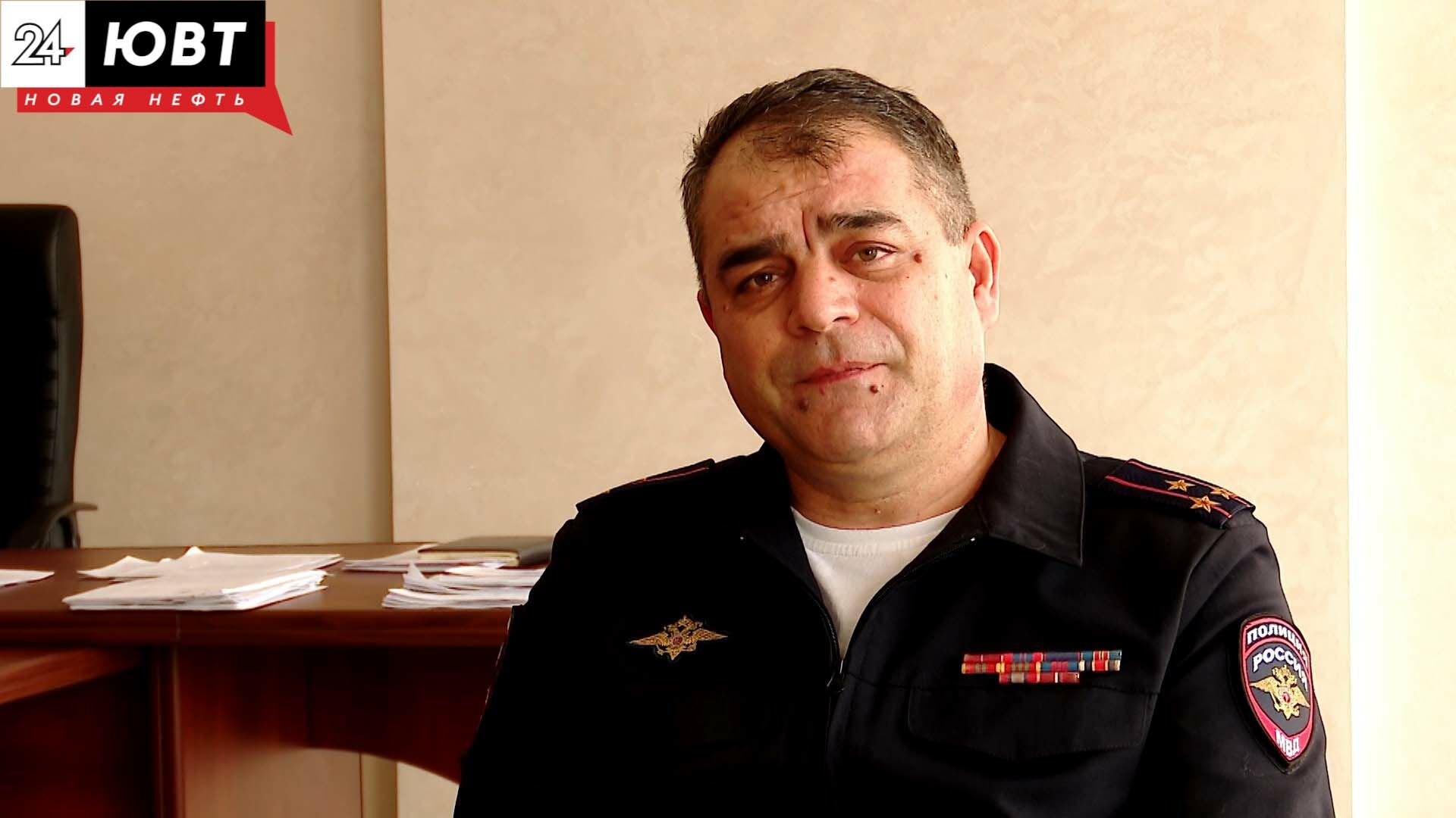 Начальник альметьевского отдела полиции рассказал о криминогенной обстановке в районе