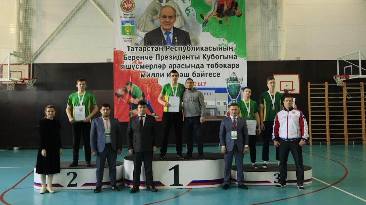 Альметьевские борцы заняли призовые места в соревнованиях по борьбе корэш