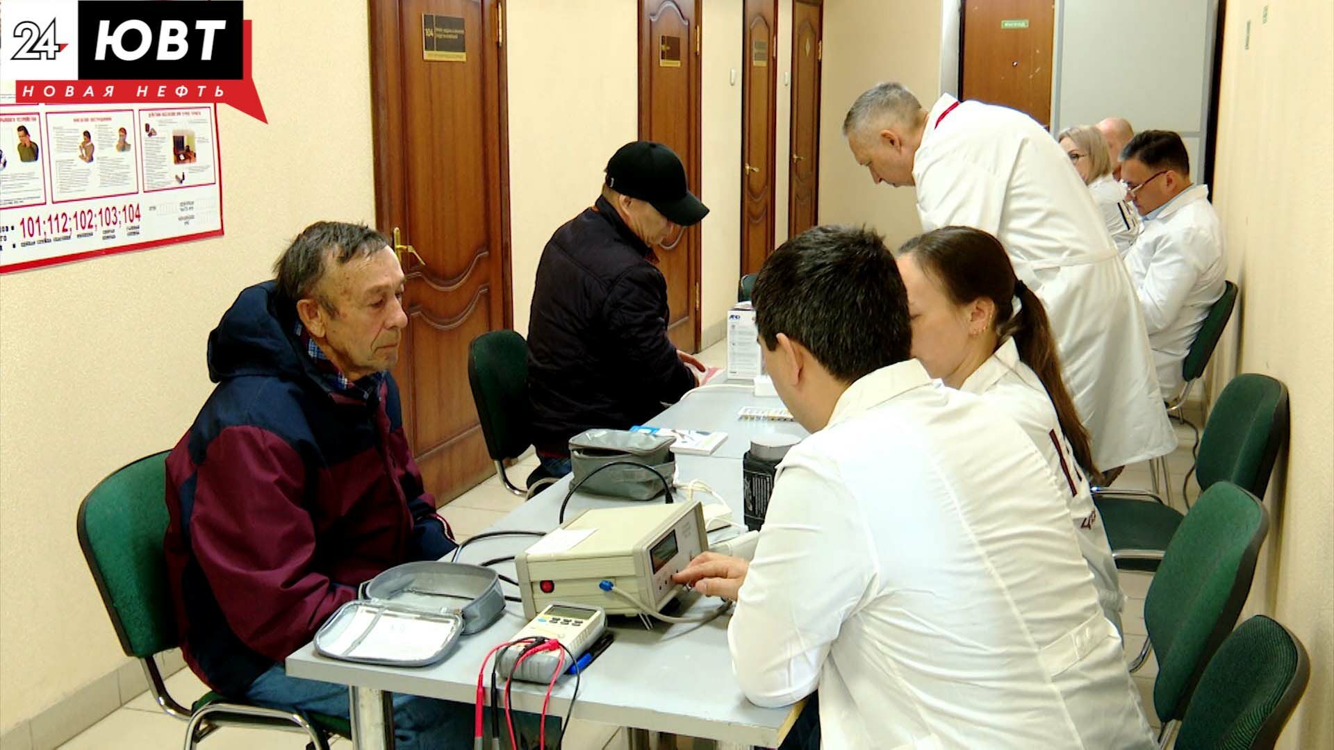 В Альметьевске прошла бесплатная акция по проверке точности тонометров