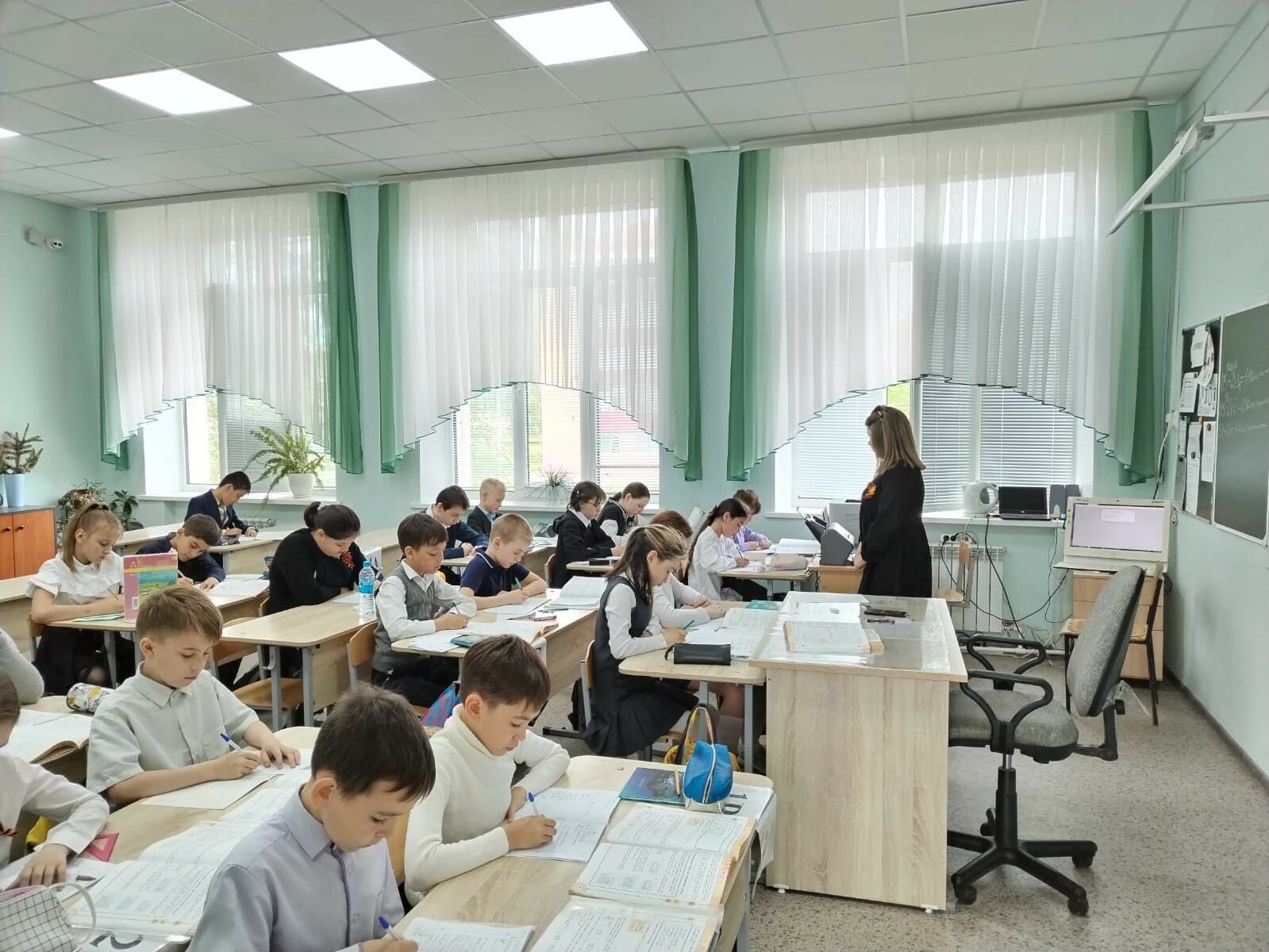В школе № 12 в Альметьевске провели капремонт