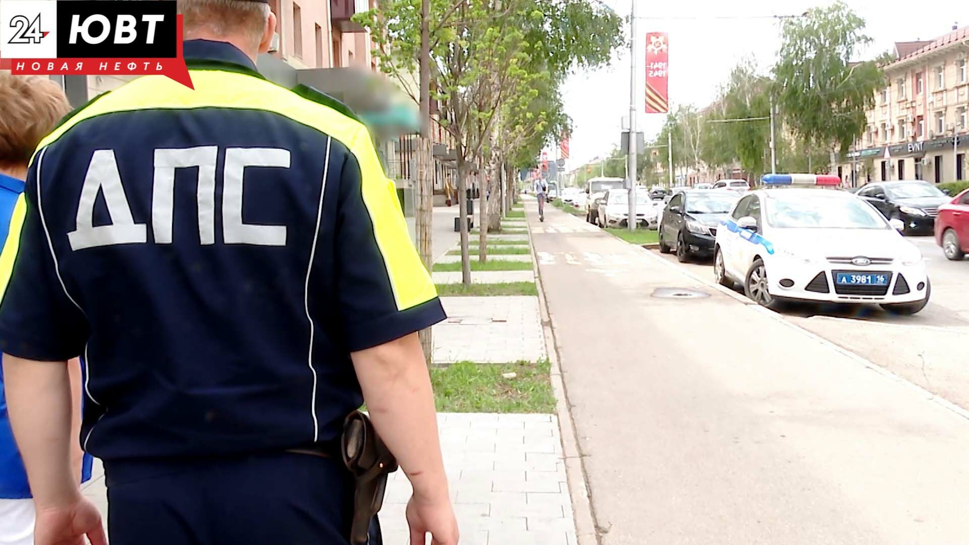 В Альметьевске продолжаются рейды по выявлению самокатчиков-нарушителей
