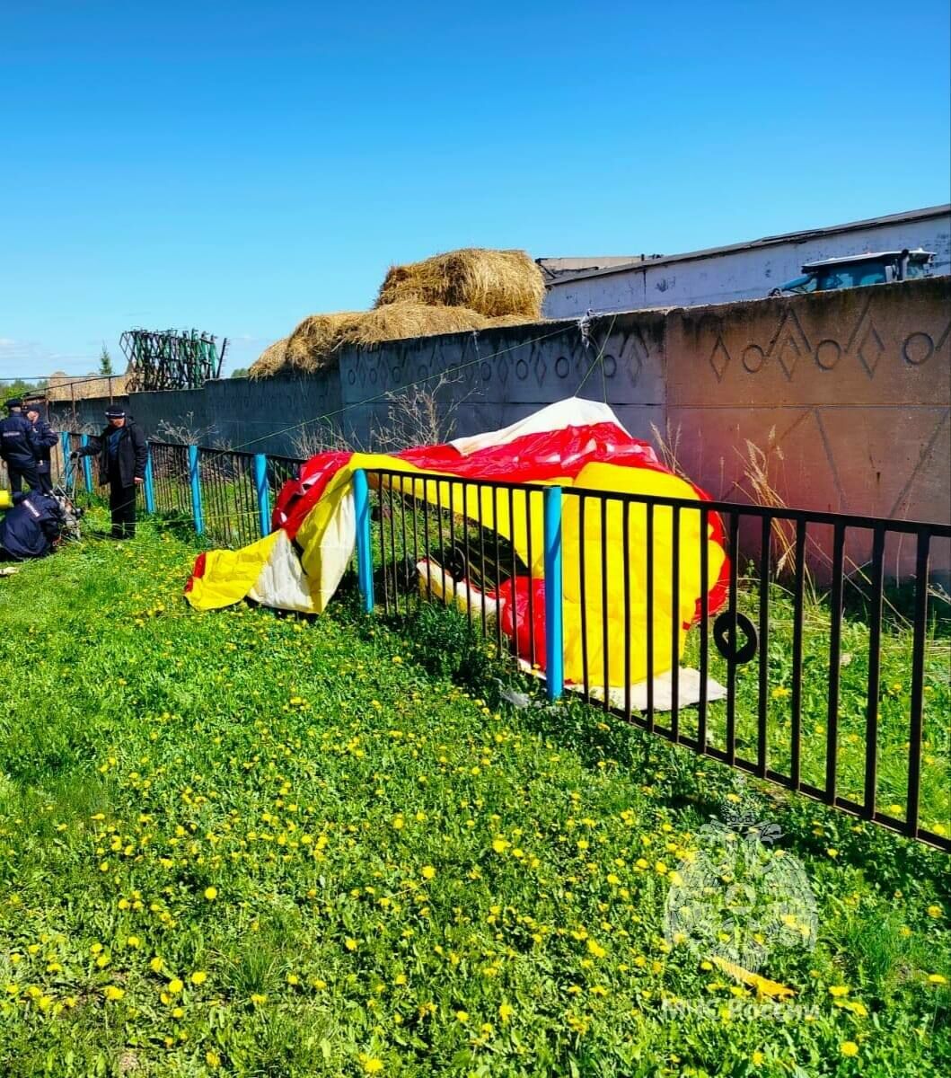 В Заинском районе мужчина разбился на параплане