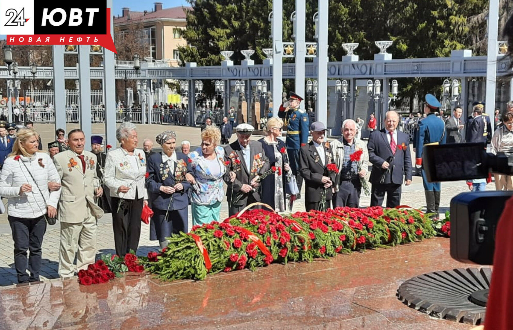 В Альметьевске началось празднование Дня Победы