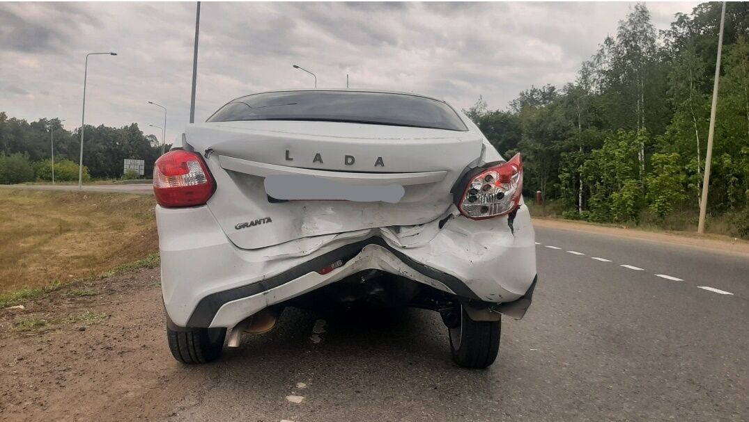 В Альметьевском районе произошло ДТП с участием двух автомобилей Лада