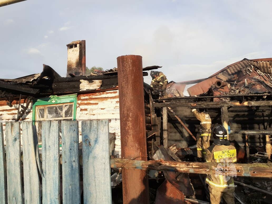 В деревне Муртаза Бавлинского района на пожаре погиб мужчина