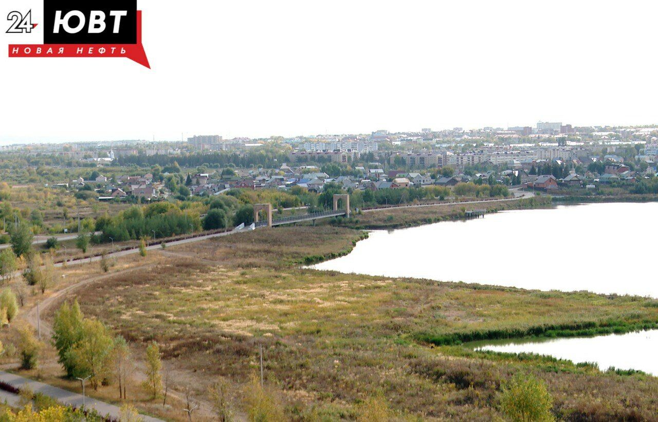 В Альметьевске завершают очередной этап благоустройства территории водохранилища