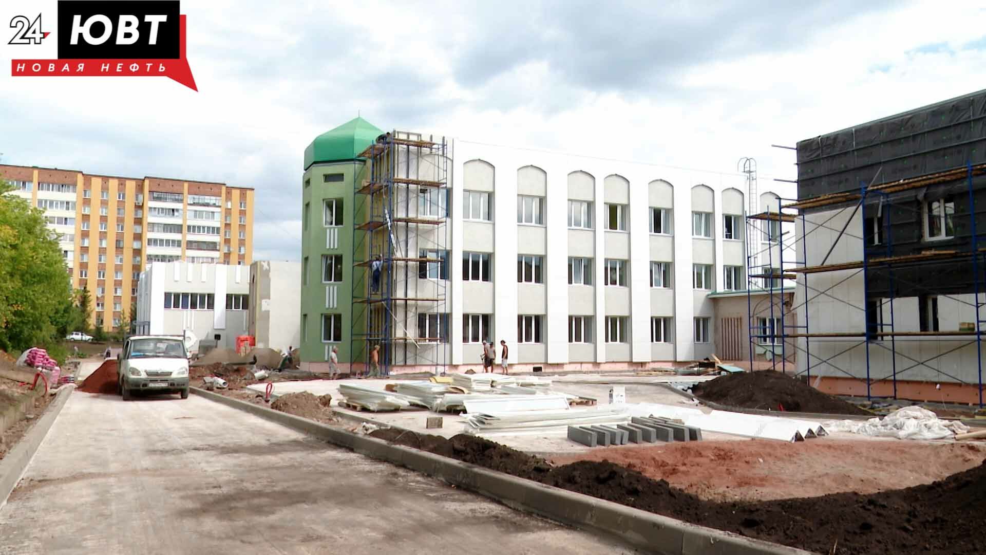 В Альметьевске завершается ремонт татарской гимназии
