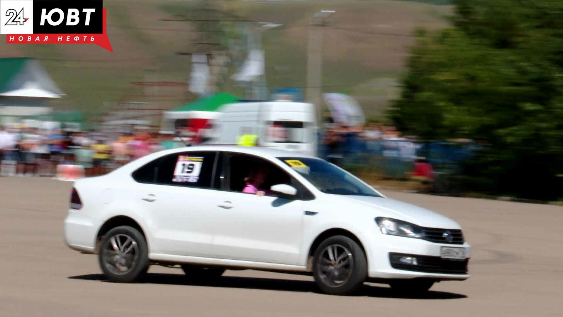 Фестиваль автомобильных гонок прошел в Альметьевском районе