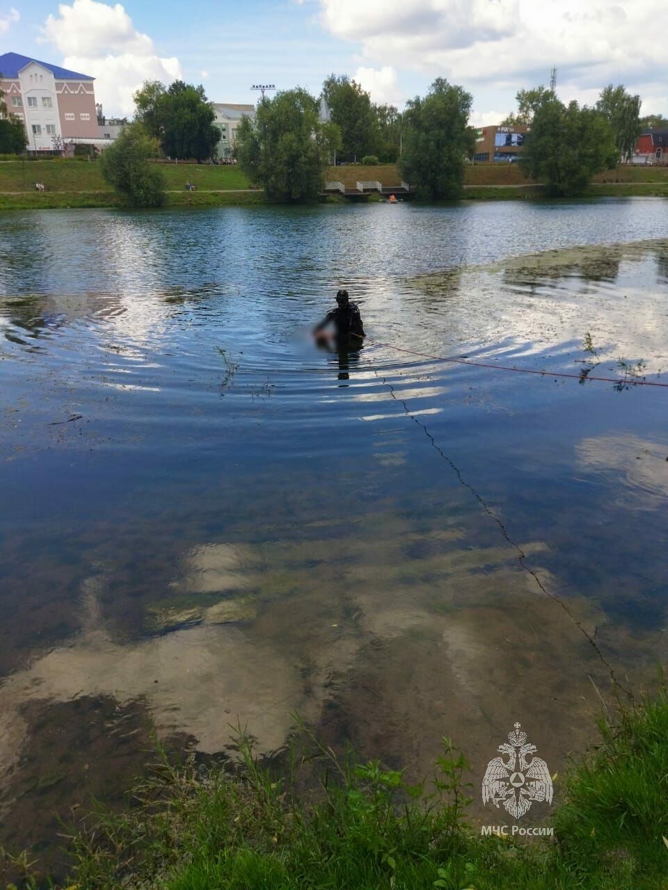 В городском водоеме Бугульмы утонул мужчина