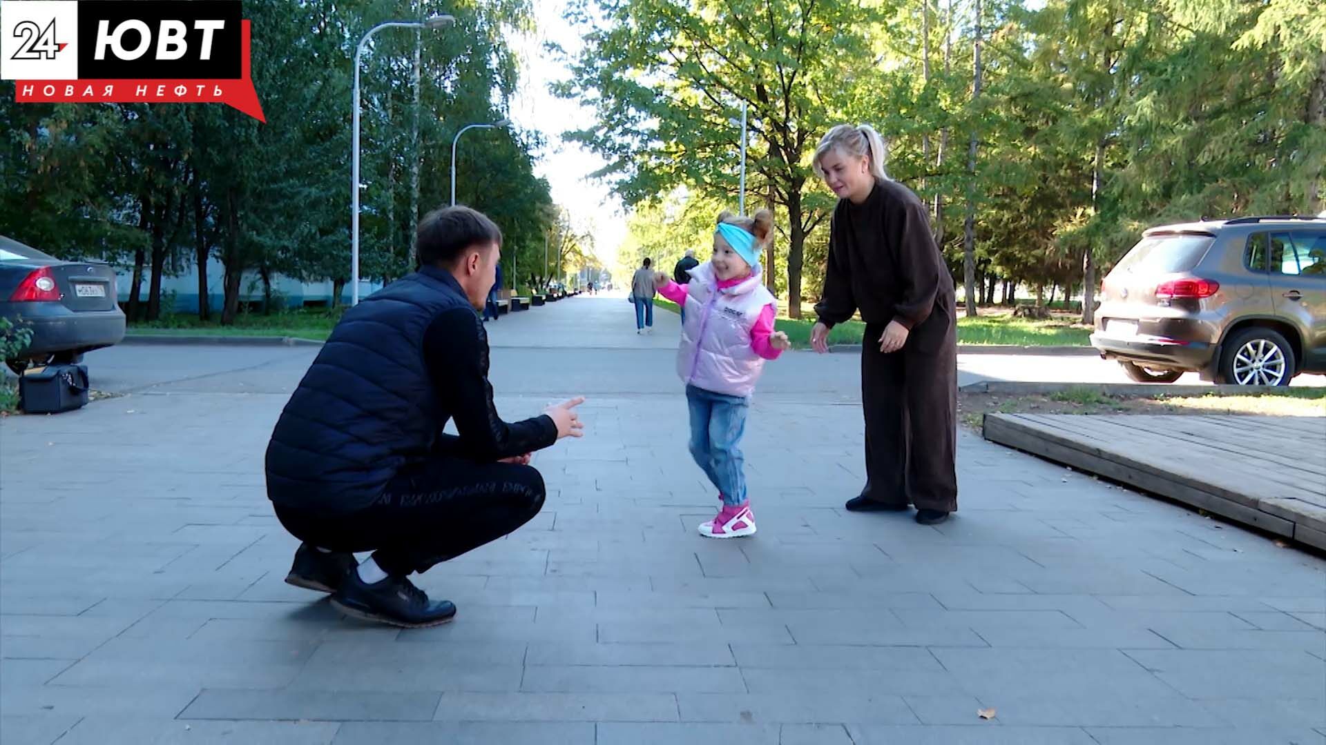 Семья пятилетней Амины из Альметьевска обращается за помощью в реабилитации