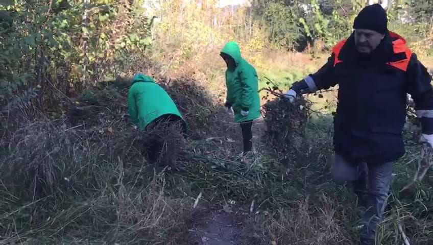 В Альметьевске прошел общегородской субботник