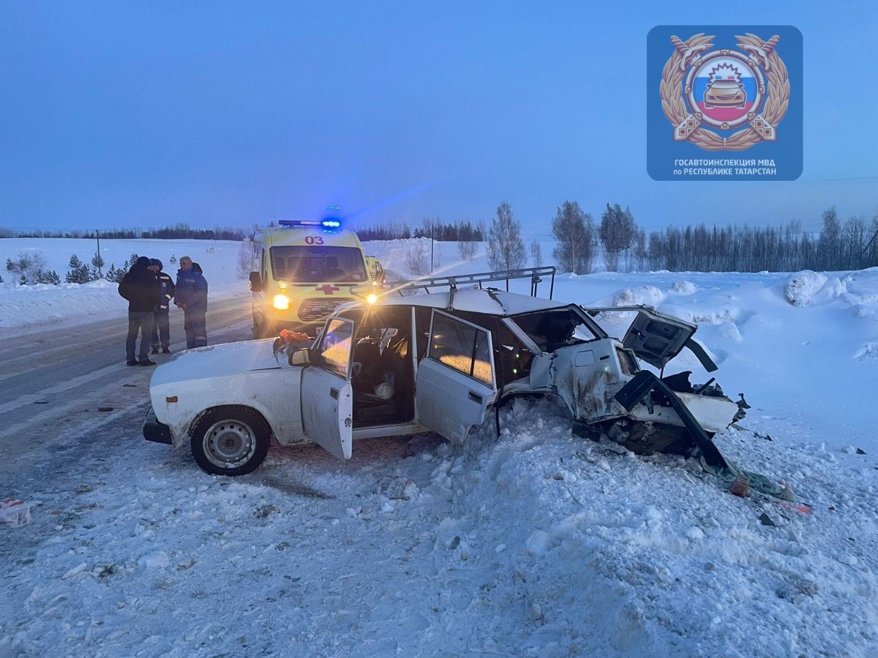 В Альметьевском районе произошло смертельное ДТП