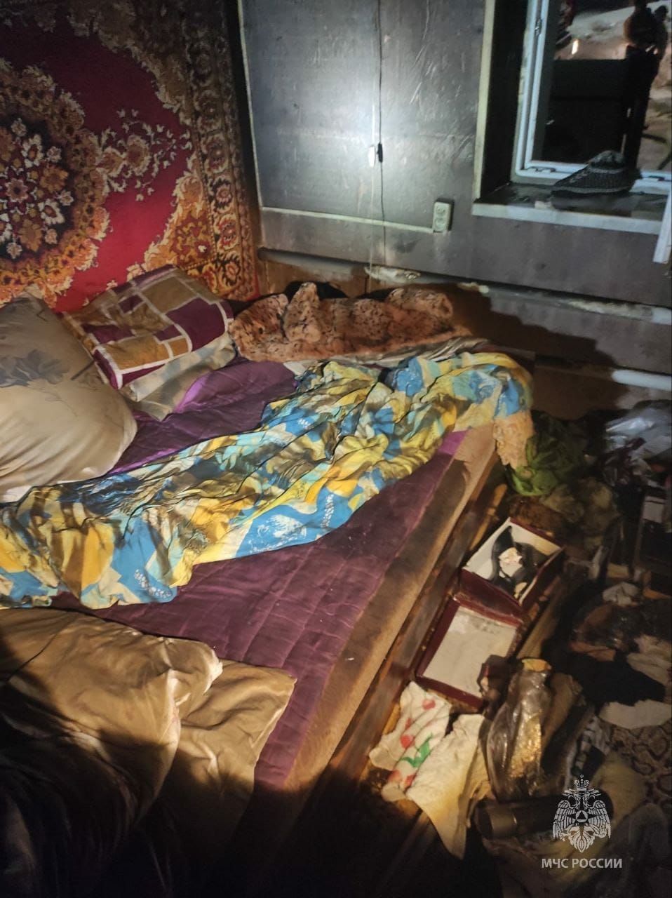 Двое пенсионеров погибли при пожаре в Лениногорске