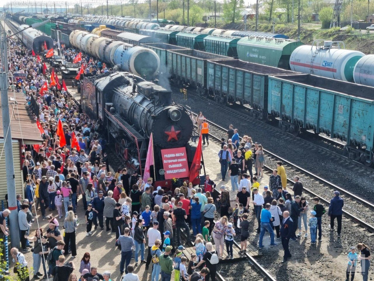 «Паровоз Победы» сделает остановку в Бугульме